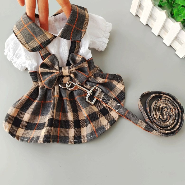 Tow rope, outing, dog clothes, pet clothing, dress