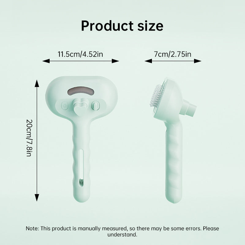 Upgraded Pet Electric Comb, Steam Hair Removal Cleaning Set