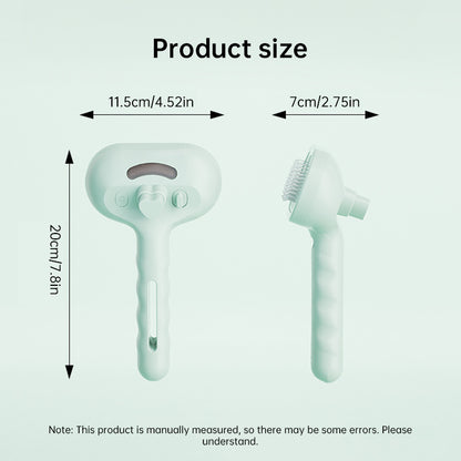 Upgraded Pet Electric Comb, Steam Hair Removal Cleaning Set