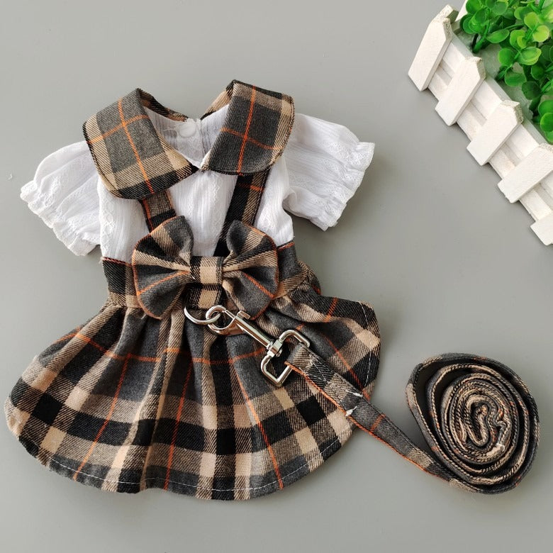 Tow rope, outing, dog clothes, pet clothing, dress