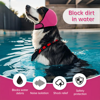 Waterproof Dog Ear Muffs: Suitable for Swimming/Beauty, Noise Reduction