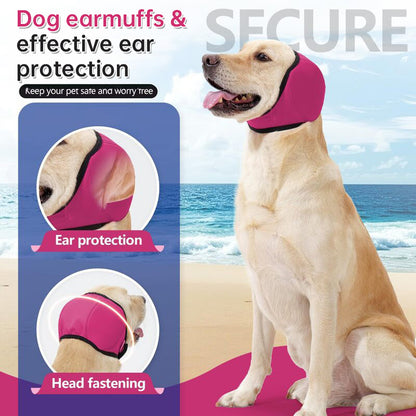 Waterproof Dog Ear Muffs: Suitable for Swimming/Beauty, Noise Reduction