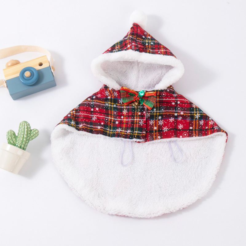 Pet Cat and Dog Hat Headwear Christmas Scarf Cape Christmas Pet Clothing