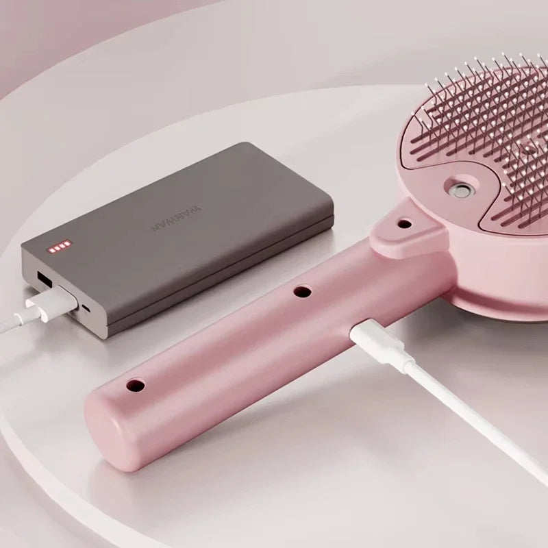 Cat and Dog Electric Mist Massage Comb Small Cat Pet Bath Brush