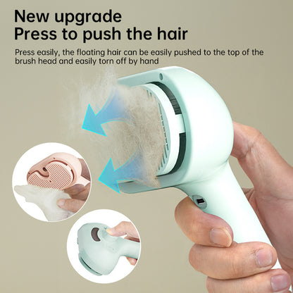 Upgraded Pet Electric Comb, Steam Hair Removal Cleaning Set