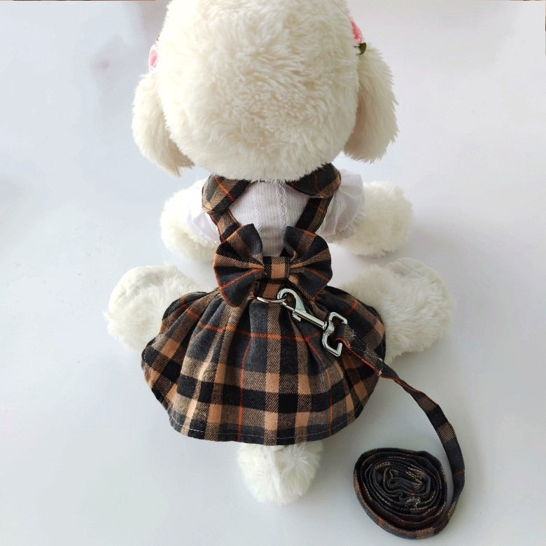 Tow rope, outing, dog clothes, pet clothing, dress