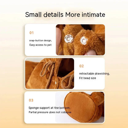 New Autumn and Winter Warm Windproof Cat Backpack Pet Supplies